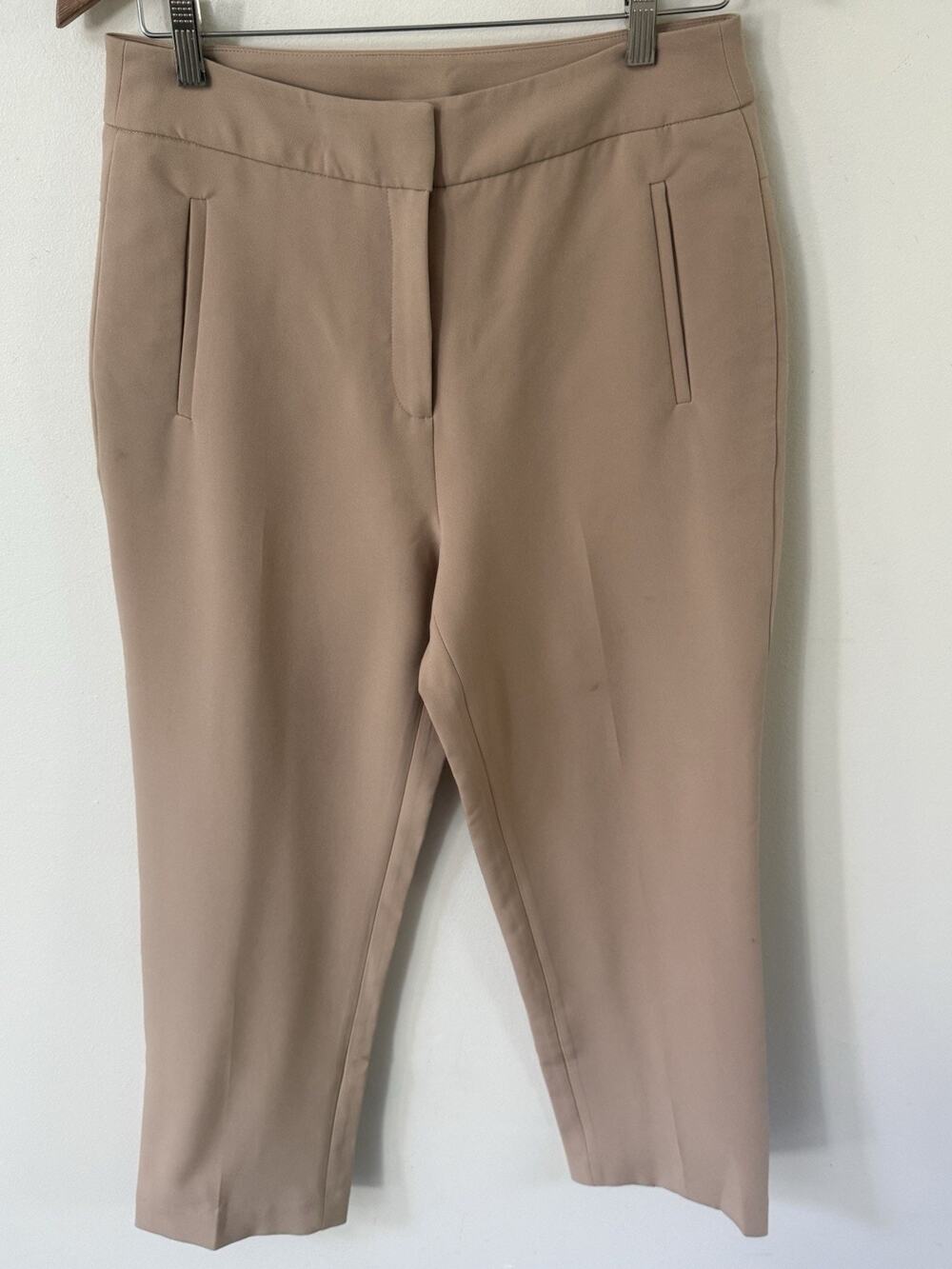 Tahari Pants Slacks Trouser Size 6 Womens Brown Tan Career Business Straight New
